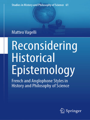cover image of Reconsidering Historical Epistemology